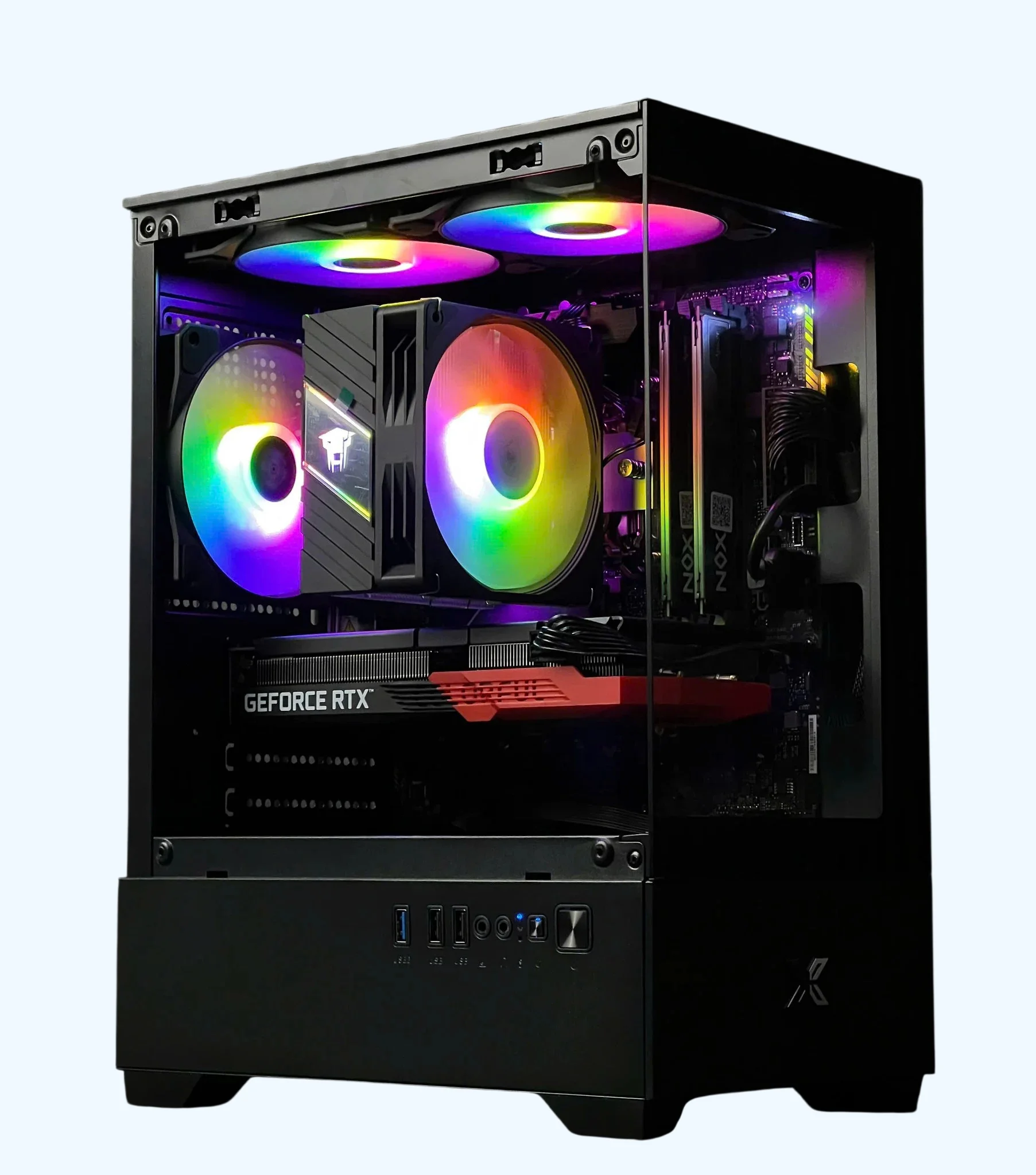 Gaming PC Hi-end (i5 14400F | Ram 32Gb | RTX 3060 12Gb | SSD 512GB NVME | MSI B760M-E DDR4 | 650W)