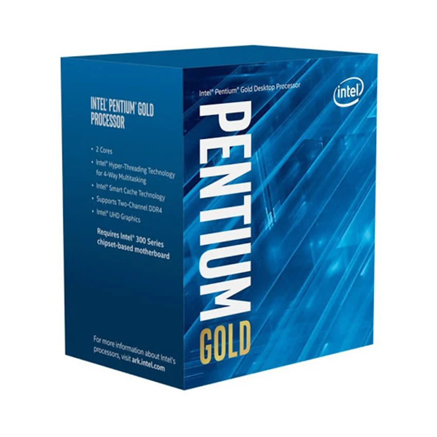 CPU Intel Pentium Gold G6400 (4M Cache | 4.00 GHz | 2C4T | Socket 1200)