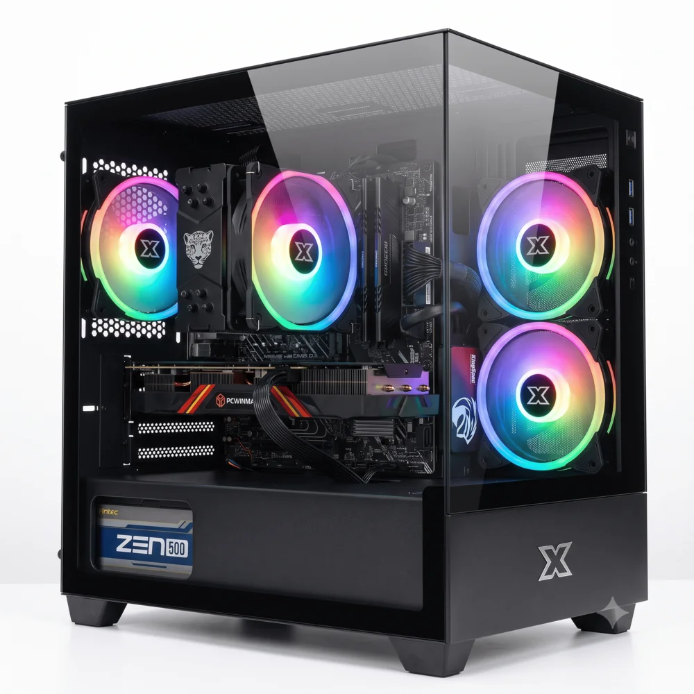 Gaming PC Giá rẻ (i5 12400F | Ram 16Gb | GTX 750Ti 4Gb | SSD 256GB SATA3 | ASUS H610M-K | 500W)