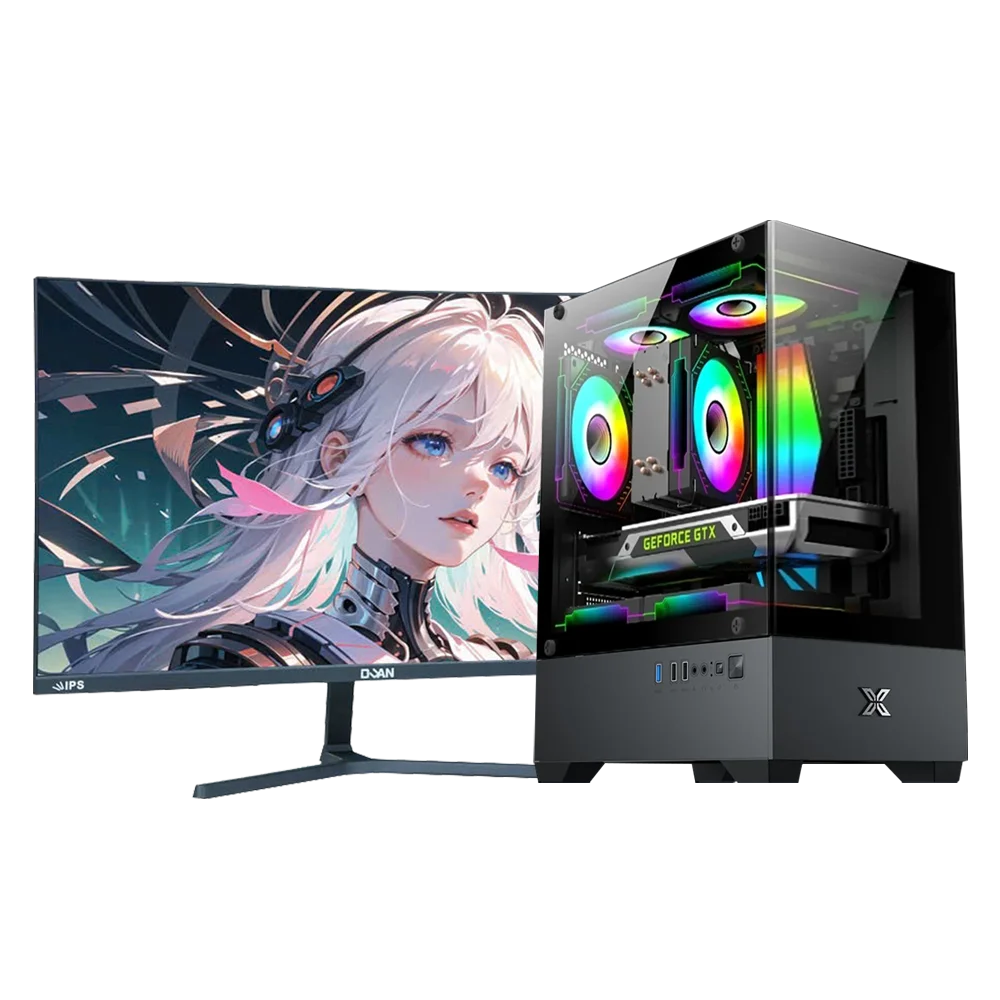Gaming PC Mid (i5 14400F | Ram 16Gb | GTX 1660S 6Gb | SSD 256GB | H610M-S | 660W | Màn 24'' 144Hz)