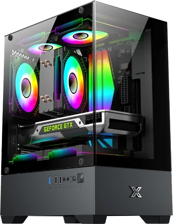 PC Gaming Entry Level ( Core i3 14100F | GTX 750Ti 4GB | 8GB DDR4 | SSD 256Gb)