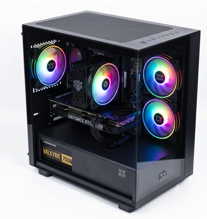 Gaming PC Hi-end (i5 12400F | Ram 16Gb | RTX 3060 12Gb | SSD 256GB NVME | MSI H610M-S DDR4 | 750W)